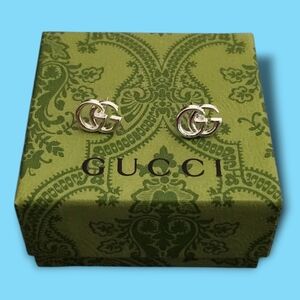 Silver Double Letter Earrings